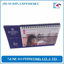 Colorful printing special paper printing promotional desk calendar